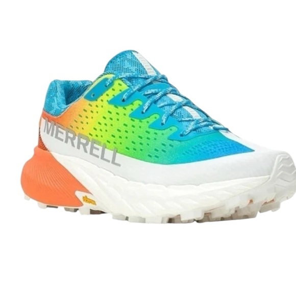Merrell Agility Peak 5 Multi-Color Mens Trail Running Shoes Vibram Grip J500547 - Picture 16 of 16